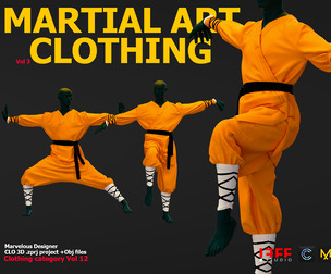 MARTIAL ARTS CLOTHING 3  VOL 12