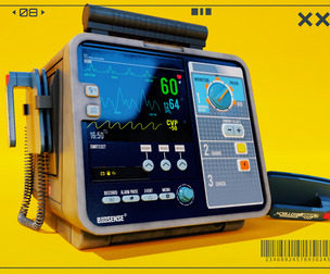 GV_SCI_FI_CONSOLE_006 Desfibrilator