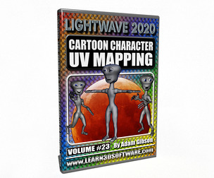 LightWave 2020- Cartoon Character UV Mapping