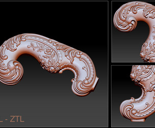 Collection Legs 3d STL Model Relief for CNC