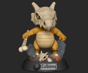 Pokemon Cubone 3D print