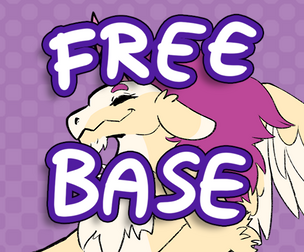 Simple Anthro Dragon Free Base