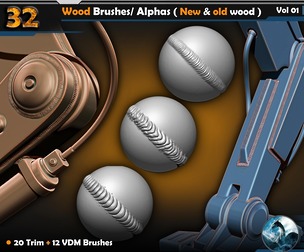 32 Welding Brushes at Zbrush Vol 01