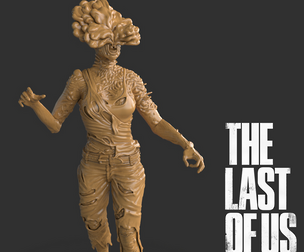 Female Clicker Sculpture