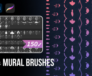 Sky Mural Brushes 150（试用版）
