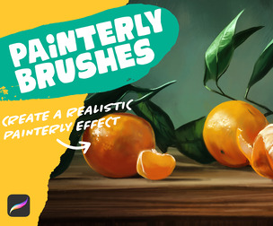 Realistic Painting Brushes for Procreate