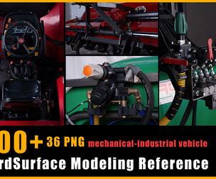 400 + 36 Hard Surface Modeling Reference