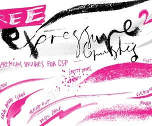 eXpressure 2 FREE - Brushes for Clip Studio Paint