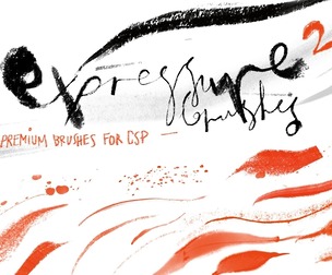 eXpressure 2 FULL - Brushes for Clip Studio Paint