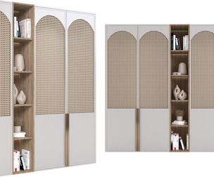 Rattan wardrobe furniture 02