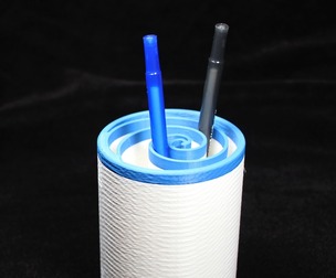 Wave Water Pen Pencil Holder Organizer Cup