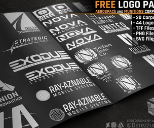 Logo Pack 1 - Aerospace and Munitions Corporations