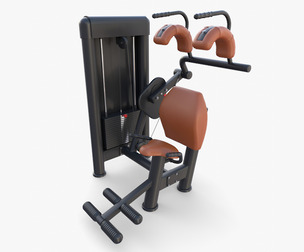 Upper ab machine