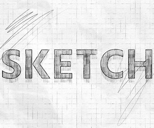 3D Sketh PSD fully editable style text effect.