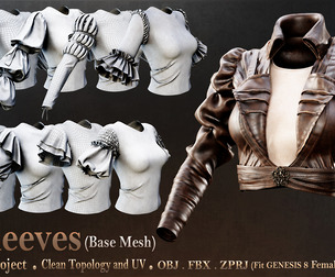 50 Sleeve (Base Mesh) - Vol 01
