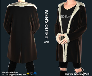 MEN'S OUTFIT / MD + CLO3D / ZPRJ + OBJ - VOL2