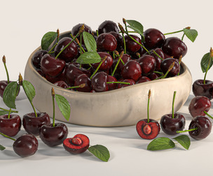 Cherry dish