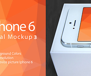 Mockup Iphone 6 Real Photo Mockup 3 for Photoshop