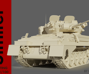 Assembly model BRM FV107 Simiter STL