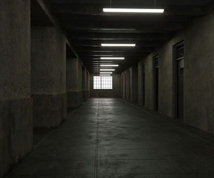 old dark scary corridor 02