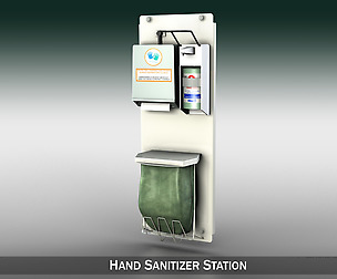 Hand Sanitizer Station
