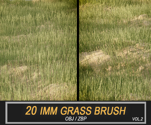 Grass Brush IMM + Obj
