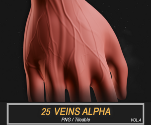 Veins Alpha (Tileable) vol.1