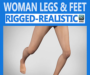 Adult Female Legs and Feet