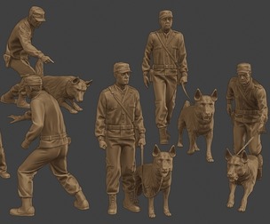 Czechoslovak communist Police K9 Pack 1