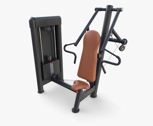 Inclined chest press machine