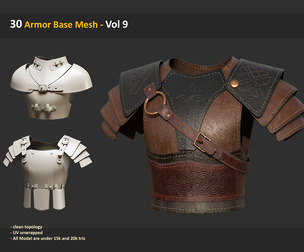 30 Armor Base Mesh - Vol 9