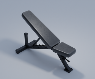 Weight Bench 4K and 2K Textures
