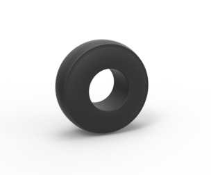 Dragster rear tire at speed 1:25