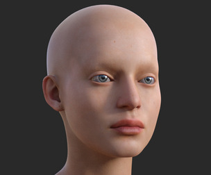 Helga Base Mesh 3D Model