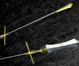 ROYAL SPEAR Low-poly 3D model