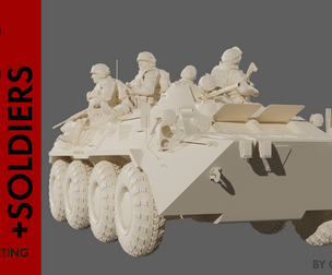 Free Armored personnel carrier BTR-80