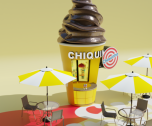 Scene Archtecture Chiquinho Ice Cream