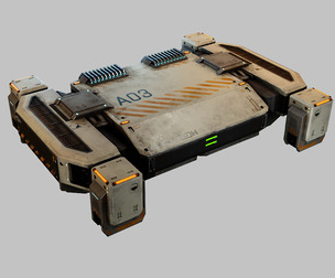 Cargo Drone Game ready