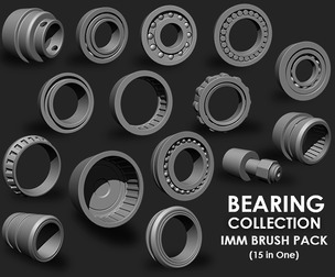Bearing Collection Imm Brush Pack (15 in one)