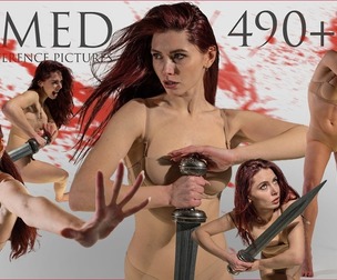 Armed Female Reference Pictures 490