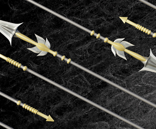 WARRIOR SPEAR Low-poly 3D model
