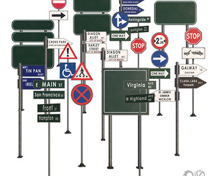 Street sign-set 02