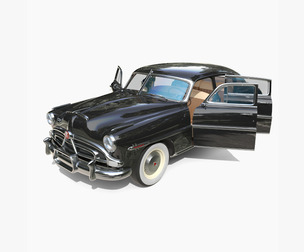 4 Door Hudson Hornet with interior v3