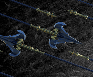 HEAVY SPEAR Low-poly 3D model
