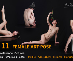 Female Art Pose - Vol 11 - Reference Pictures