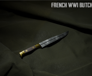 French WWI Butcher Knife