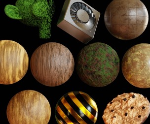 Blender Procedural Material Pack #13