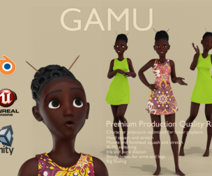 GAMU RIG BLENDER VERSION