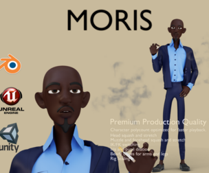 MORIS RIG BLENDER VERSION