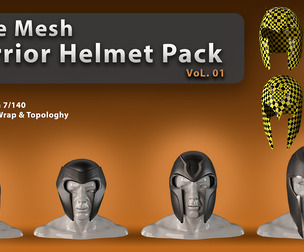 Base Mesh Worrior Helmet Pack
